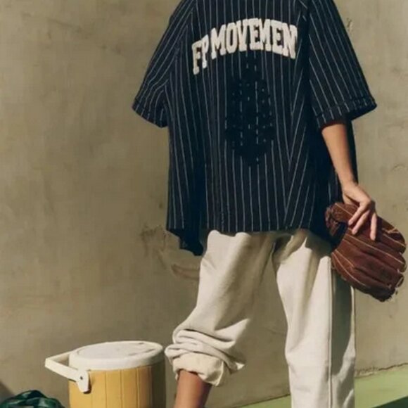 Free People Starting Line Layering Top Snap Buttondown Black Tunic L - Picture 1 of 8